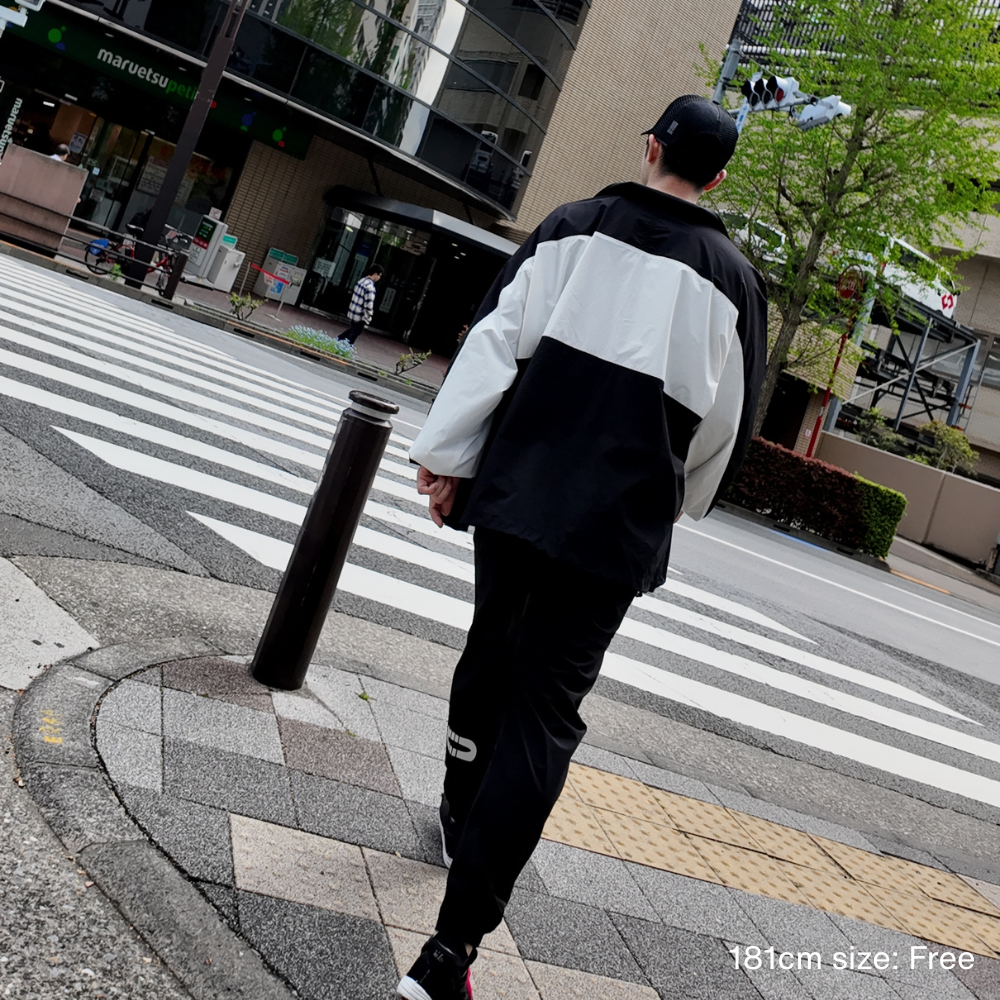OVERSIZED MOTION JACKET(FREE SIZE)