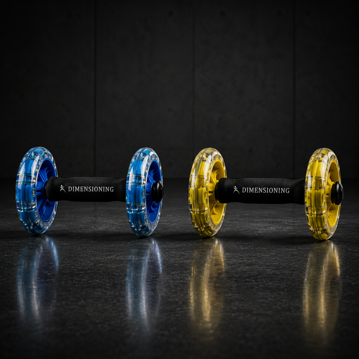 Wモンスターマンローラー - blue / yellow