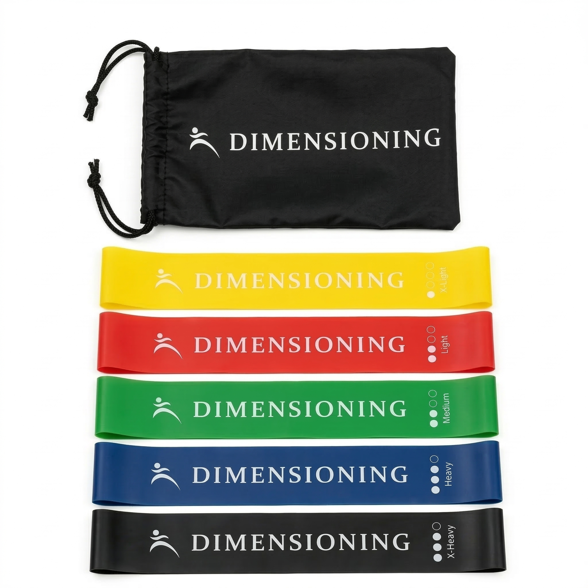 ループバンドトレーニングチューブ【5種セット】