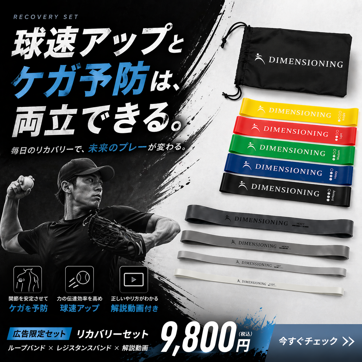 リカバリーセット｜ループバンド × レジスタンスバンド × 解説動画